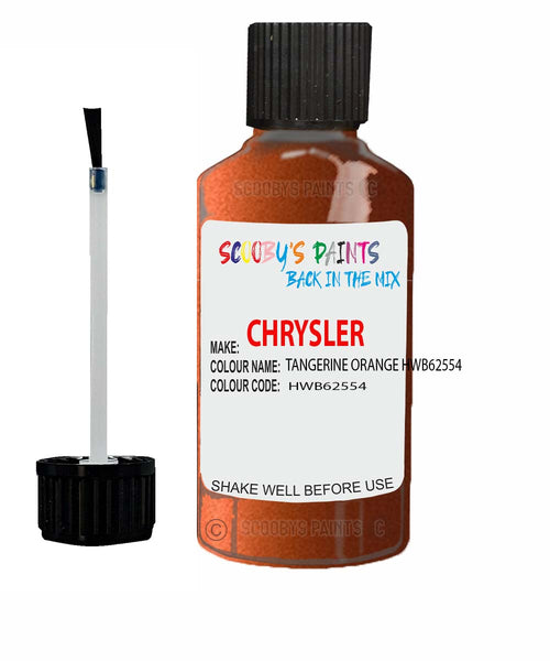 Paint For Chrysler Pt Cruiser Tangerine Orange Code: Hwb62554 Car Touch Up Paint