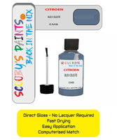 Paint For Citroen C1 Bleu Celeste Code Emb Touch Up Paint Scratch Stone Chip