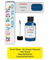 Paint For Citroen C35 Van Bleu Gentiane Code 829F Touch Up Paint