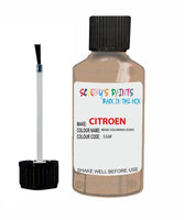 citroen c3 beige colorado code 550f touch up paint 1990 1983 yellow Scratch Stone Chip Repair 