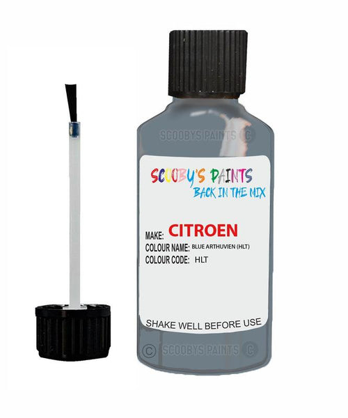 citroen c3 bleu arthuvien code hlt touch up paint 2002 2002 blue Scratch Stone Chip Repair 