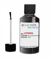 citroen xsara gris fulminator code eypc touch up paint 1999 2014 black Scratch Stone Chip Repair 