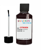 citroen zx rouge opera code ekv touch up paint 1991 1995 red Scratch Stone Chip Repair 