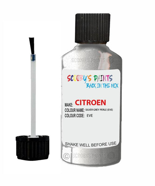 citroen ax gris perle code eve touch up paint 1990 1991 silver grey Scratch Stone Chip Repair 