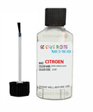 citroen c35 van blanc corfou code 233f touch up paint 1990 1979 white Scratch Stone Chip Repair 