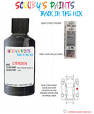 citroen xsara gris fulminator Paint code location sticker eypc touch up paint