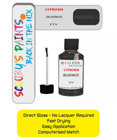 Paint For Citroen Ax Gris Anthracite Code Etv Touch Up Paint Scratch Stone Chip