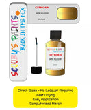 Paint For Citroen Xsara Jaune Heliodor Code Kau Touch Up Paint