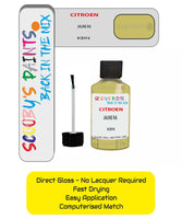 Paint For Citroen C1 Jaune Ra Code Kbn Touch Up Paint Scratch Stone Chip Repair