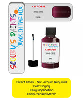 Paint For Citroen Xm Rouge Cerise Code Ekl Touch Up Paint Scratch Stone Chip