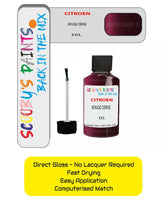 Paint For Citroen Xantia Rouge Cerise Code Ekl Touch Up Paint Scratch Stone Chip