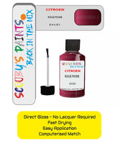 Paint For Citroen Zx Rouge Pivoine Code Ehjd Touch Up Paint Scratch Stone Chip