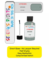 Paint For Citroen C6 Vert Devon Code Esw Touch Up Paint Scratch Stone Chip Kit
