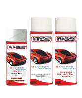 Primer undercoat anti rust Paint For Volvo V60 Cross Country Crystal White Colour Code 707