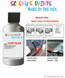 paint code location sticker for Chrysler Voyager Billet Code: Psc Car Touch Up Paint