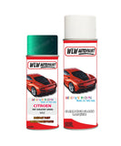 citroen-c2-vert-hurlevent-aerosol-spray-car-paint-clear-lacquer-krz Body repair basecoat dent colour