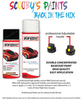 citroen visa noir onyx aerosol spray car paint clear lacquer exy