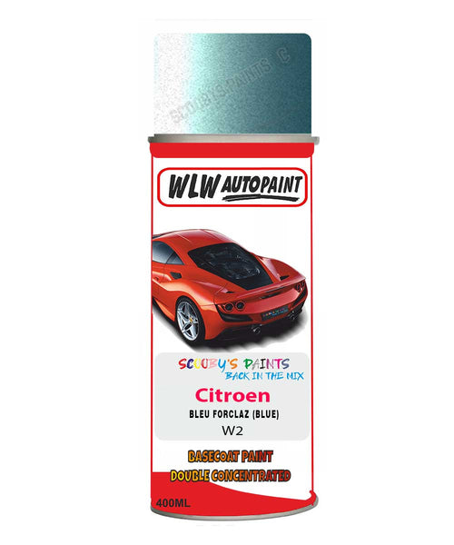 Citroen C1 Bleu Forclaz Mixed to Code Car Body Paint spray gun stone chip correction