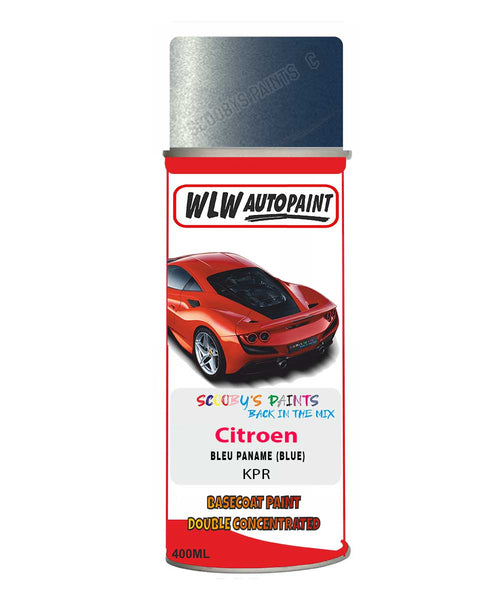 Citroen C3 Bleu Paname Mixed to Code Car Body Paint spray gun stone chip correction
