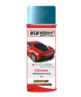 Citroen C3 Breathing Blue Mixed to Code Car Body Paint spray gun stone chip correction