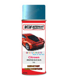 Citroen C3 Breathing Blue Mixed to Code Car Body Paint spray gun stone chip correction