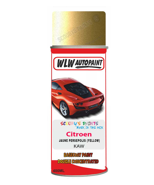 Citroen Berlingo Jaune Persepolis Mixed to Code Car Body Paint spray gun stone chip correction