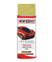 Citroen C3 Jaune Ra Mixed to Code Car Body Paint spray gun stone chip correction
