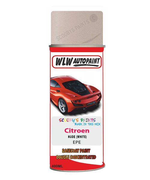 Citroen C1 Nude Mixed to Code Car Body Paint spray gun stone chip correction