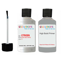 citroen c3 picasso blanc perle code fc touch up Paint With primer undercoat anti rust scratches stone chip paint