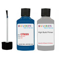 citroen c15 bleu 5010 code elx touch up Paint With primer undercoat anti rust scratches stone chip paint