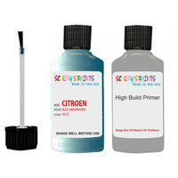 citroen berlingo bleu amerindien code klyc touch up Paint With primer undercoat anti rust scratches stone chip paint