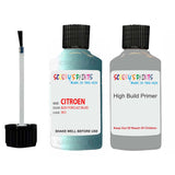citroen c1 bleu forclaz code w2 touch up Paint With primer undercoat anti rust scratches stone chip paint