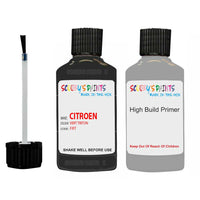 citroen ax vert triton code frt touch up Paint With primer undercoat anti rust scratches stone chip paint