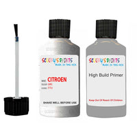 citroen c1 gris code ftu touch up Paint With primer undercoat anti rust scratches stone chip paint