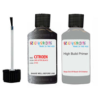 citroen jumper gris aster code eyjc touch up Paint With primer undercoat anti rust scratches stone chip paint