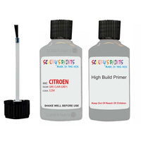 citroen c1 gris clair code ezm touch up Paint With primer undercoat anti rust scratches stone chip paint