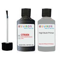 citroen saxo gris fulminator code eypc touch up Paint With primer undercoat anti rust scratches stone chip paint