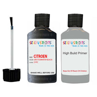 citroen c3 gris fulminator code eypc touch up Paint With primer undercoat anti rust scratches stone chip paint