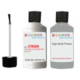 citroen c1 gris gallium code ktb touch up Paint With primer undercoat anti rust scratches stone chip paint