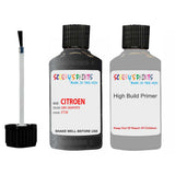 citroen ax gris graphite code etw touch up Paint With primer undercoat anti rust scratches stone chip paint