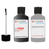 citroen saxo gris graphite code etw touch up Paint With primer undercoat anti rust scratches stone chip paint