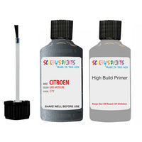 citroen c15 gris meteore code eyy touch up Paint With primer undercoat anti rust scratches stone chip paint