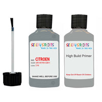 citroen c1 gris moyen code eyk touch up Paint With primer undercoat anti rust scratches stone chip paint