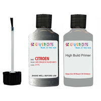 citroen xsara picasso gris orageux code eytc touch up Paint With primer undercoat anti rust scratches stone chip paint