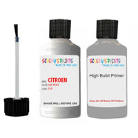 citroen ax gris perle code eve touch up Paint With primer undercoat anti rust scratches stone chip paint
