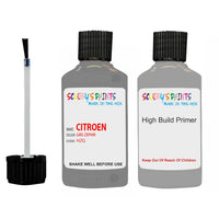 citroen c3 gris zephir code hzq touch up Paint With primer undercoat anti rust scratches stone chip paint