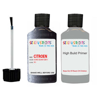 citroen c4 icare code n1 touch up Paint With primer undercoat anti rust scratches stone chip paint