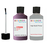 citroen c1 plum code kph touch up Paint With primer undercoat anti rust scratches stone chip paint