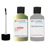 citroen c2 vert lenz code ksy touch up Paint With primer undercoat anti rust scratches stone chip paint
