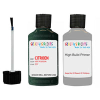 citroen xm vert poseidon code esy touch up Paint With primer undercoat anti rust scratches stone chip paint